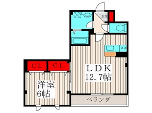 Residence　Kamiyaの物件間取画像